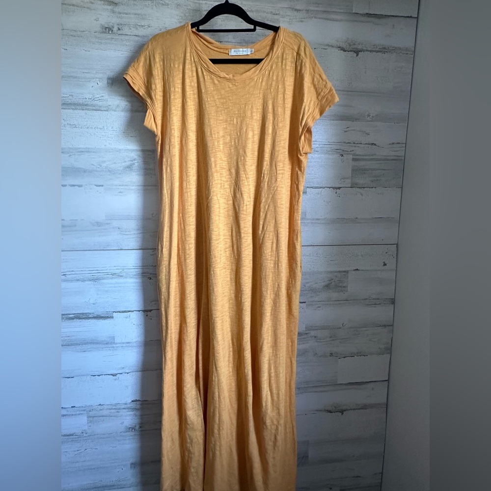 Chic Yellow Maxi Dress